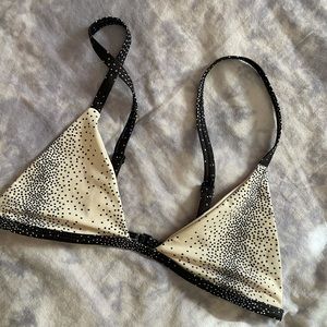 TAVIK Swimwear Zepplin Top XS in Percy Polka Dot